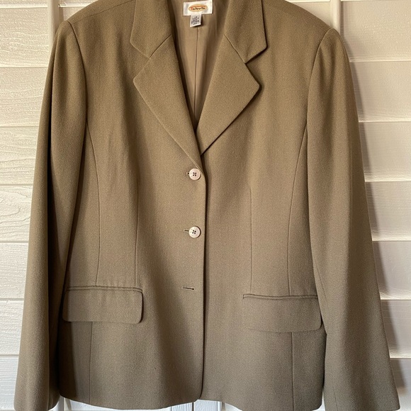 Talbots Jackets & Blazers - Taupe Talbots Suit
